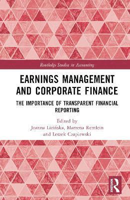 bokomslag Earnings Management and Corporate Finance