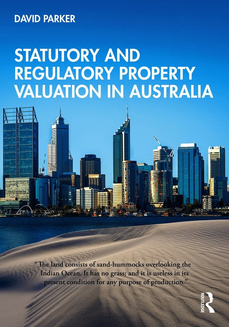 Statutory and Regulatory Property Valuation in Australia