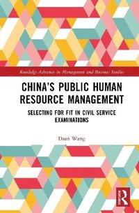 bokomslag China's Public Human Resource Management