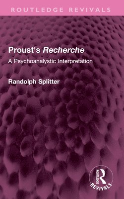 Proust's Recherche 1