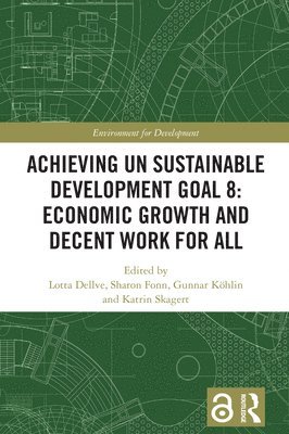 bokomslag Achieving UN Sustainable Development Goal 8: Economic Growth and Decent Work For All