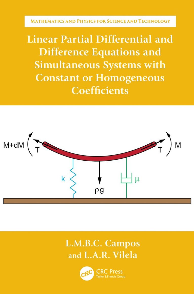 Luis Manuel Braga da Costa Campos, Luís António Raio Vilela - Linear Partial Differential and Difference Equations and Simultaneous Systems with Constant or Homogeneous Coefficients, Inbunden