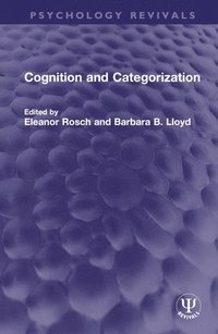 bokomslag Cognition and Categorization