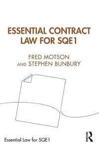 bokomslag Essential Contract Law for SQE1