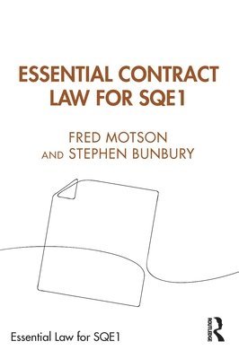 bokomslag Essential Contract Law for SQE1