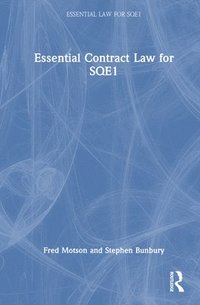 bokomslag Essential Contract Law for SQE1