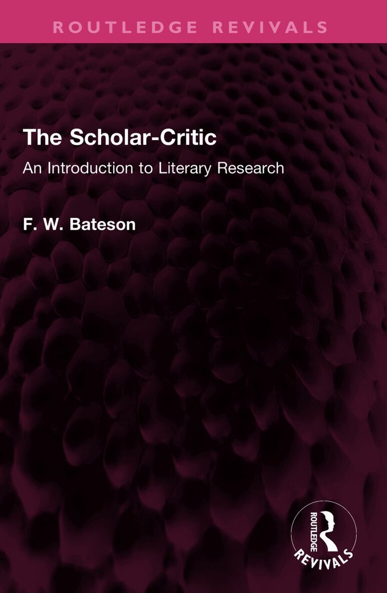 Scholar-Critic
