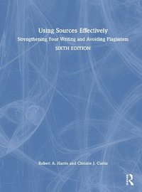 bokomslag Using Sources Effectively