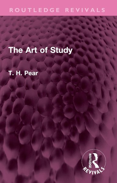 T. H. Pear - Art of Study, Häftad