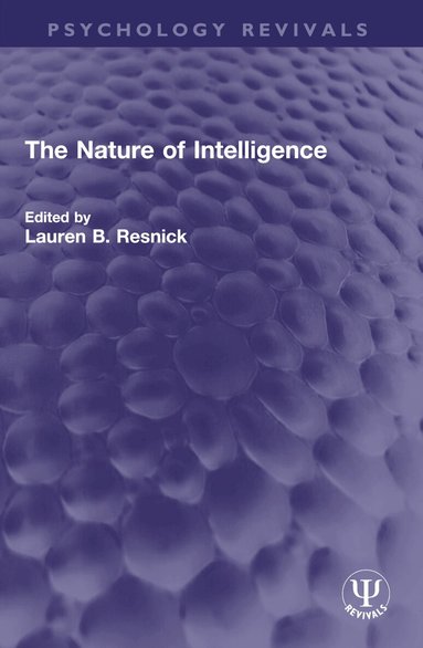 Lauren B. Resnick - Nature of Intelligence, Häftad