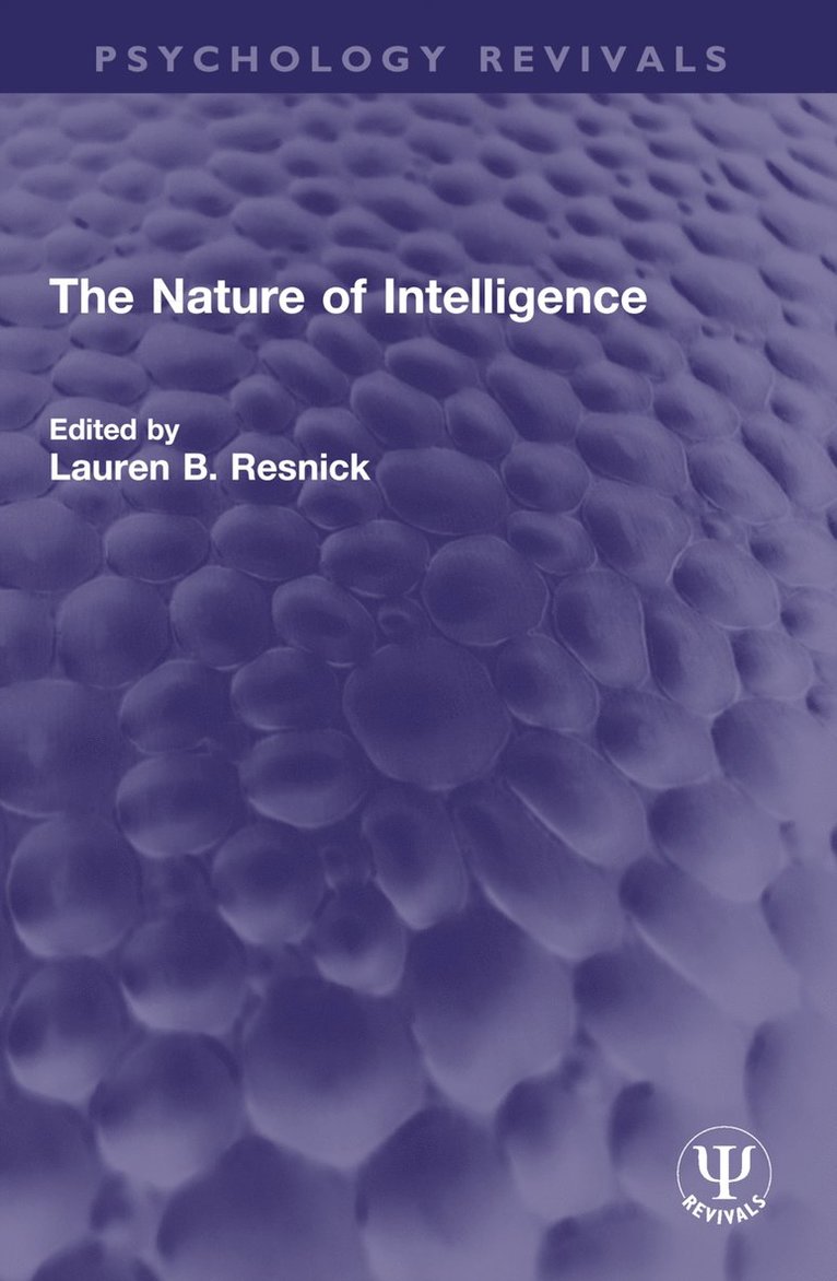 Lauren B. Resnick - Nature of Intelligence, Häftad