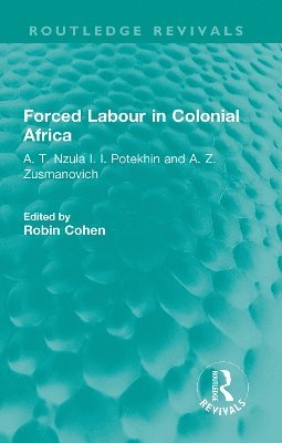 bokomslag Forced Labour in Colonial Africa
