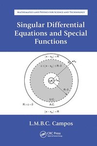 bokomslag Singular Differential Equations and Special Functions