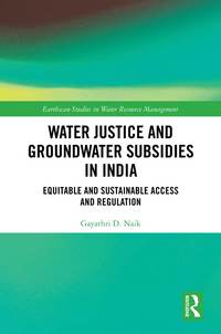 bokomslag Water Justice and Groundwater Subsidies in India