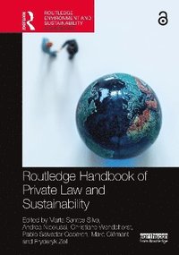 bokomslag Routledge Handbook of Private Law and Sustainability