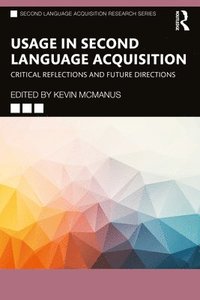 bokomslag Usage in Second Language Acquisition