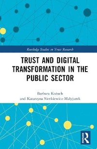 bokomslag Trust and Digital Transformation in the Public Sector