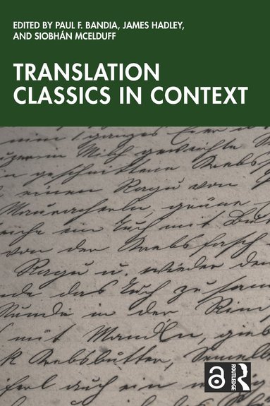 bokomslag Translation Classics in Context