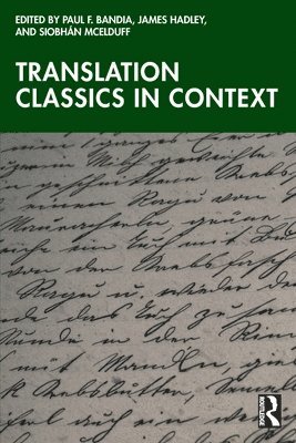 Translation Classics in Context 1