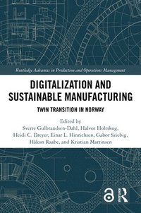 bokomslag Digitalization and Sustainable Manufacturing