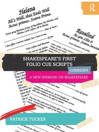 bokomslag Shakespeare's First Folio Cue Scripts - Comedies