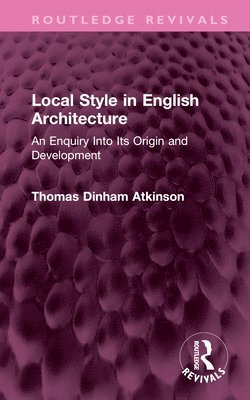Local Style in English Architecture