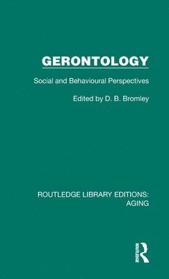 bokomslag Gerontology