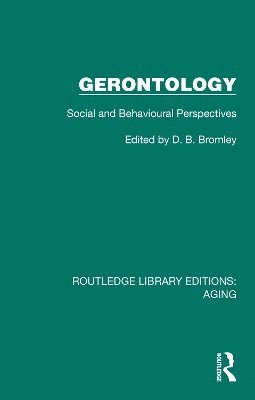 bokomslag Gerontology