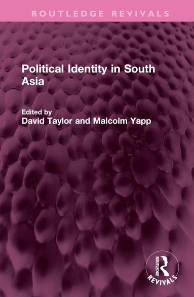 bokomslag Political Identity in South Asia