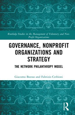 bokomslag Governance, Nonprofit Organizations and Strategy