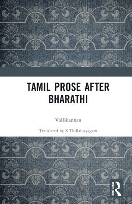 Tamil Prose after Bharathi 1