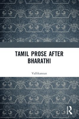 Tamil Prose after Bharathi 1