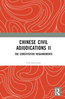 Chinese Civil Adjudications II 1