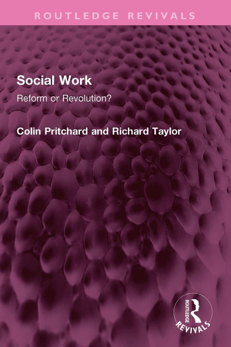 Colin Pritchard, Richard Taylor - Social Work, Inbunden