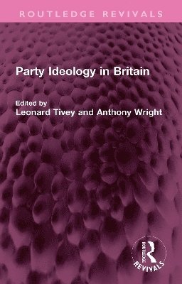Party Ideology in Britain 1