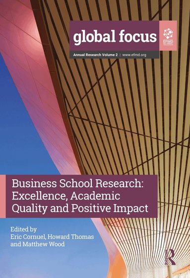 Eric Cornuel, Howard Thomas, Matthew Wood - Business School Research, Inbunden