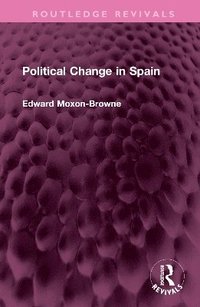 bokomslag Political Change in Spain
