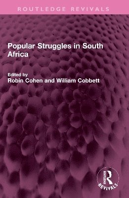 bokomslag Popular Struggles in South Africa