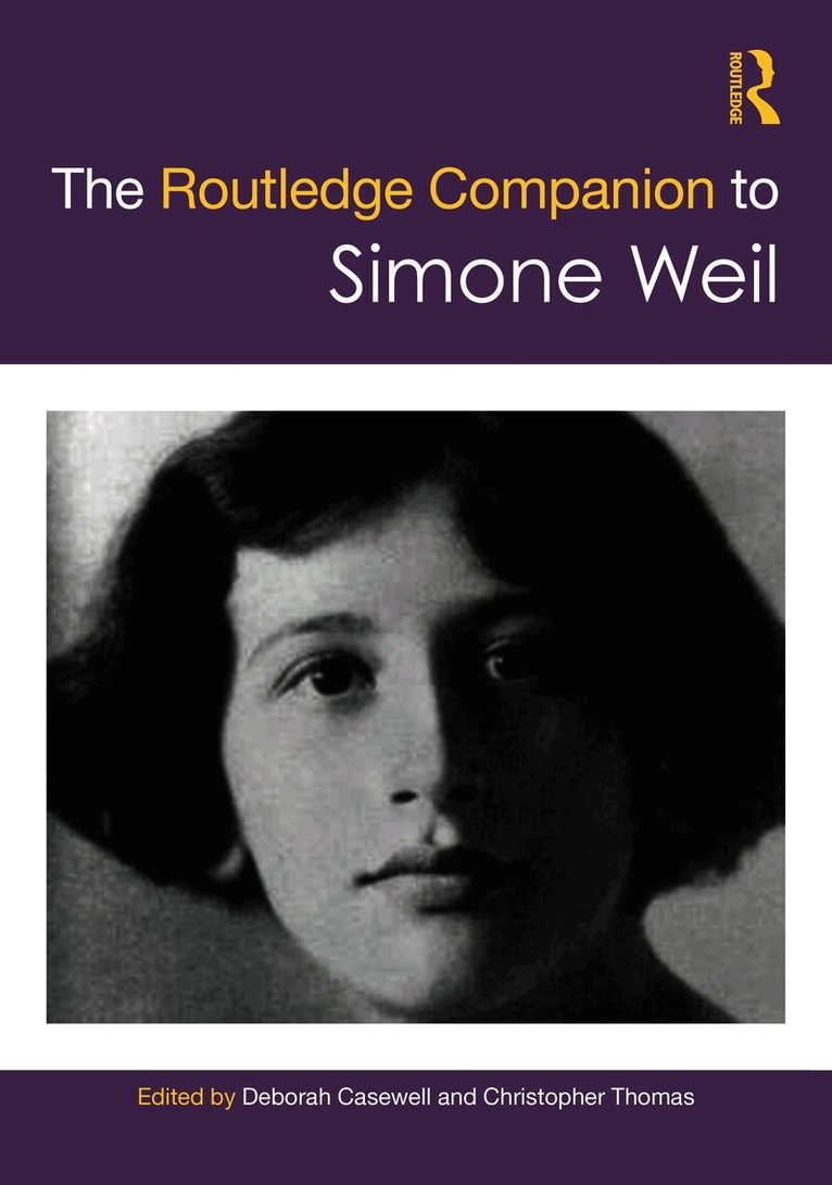 Routledge Companion to Simone Weil