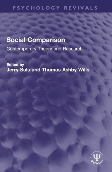Jerry Suls, Thomas Ashby Wills - Social Comparison, Häftad