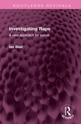 bokomslag Investigating Rape