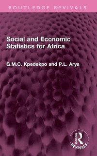 bokomslag Social and Economic Statistics for Africa