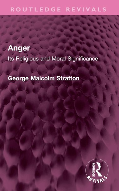 George Malcolm Stratton - Anger, Häftad
