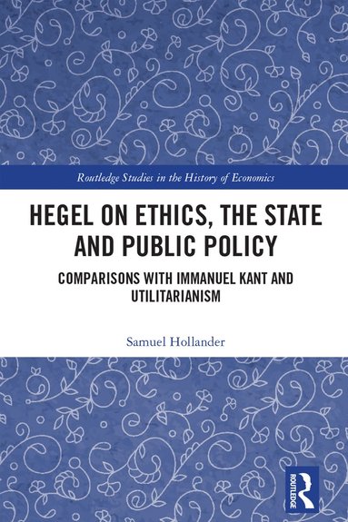 bokomslag Hegel on Ethics, the State and Public Policy