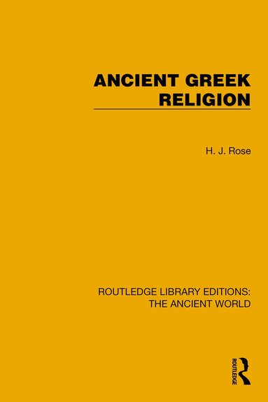 bokomslag Ancient Greek Religion