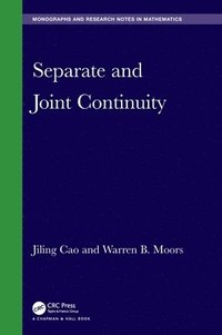 bokomslag Separate and Joint Continuity