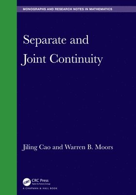 bokomslag Separate and Joint Continuity