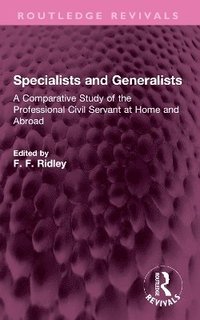 bokomslag Specialists and Generalists