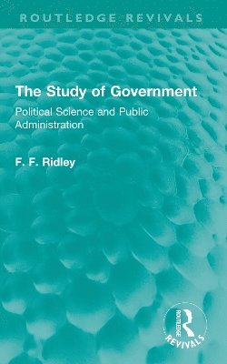 bokomslag Study of Government