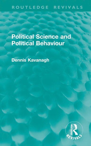 bokomslag Political Science and Political Behaviour